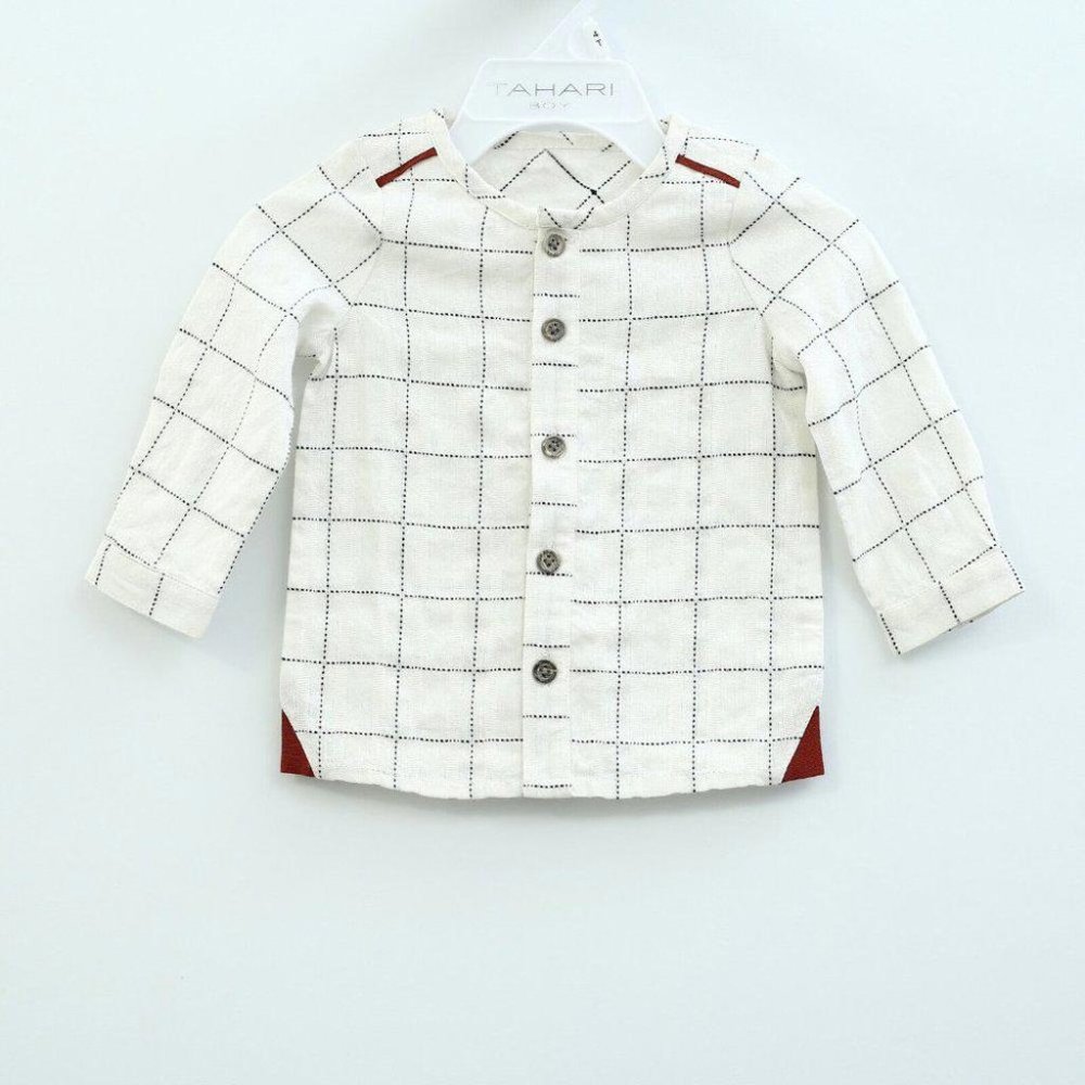 White Chocolate Born Baby Toddler Buttondown Top Easter Kids 0-3 Month
